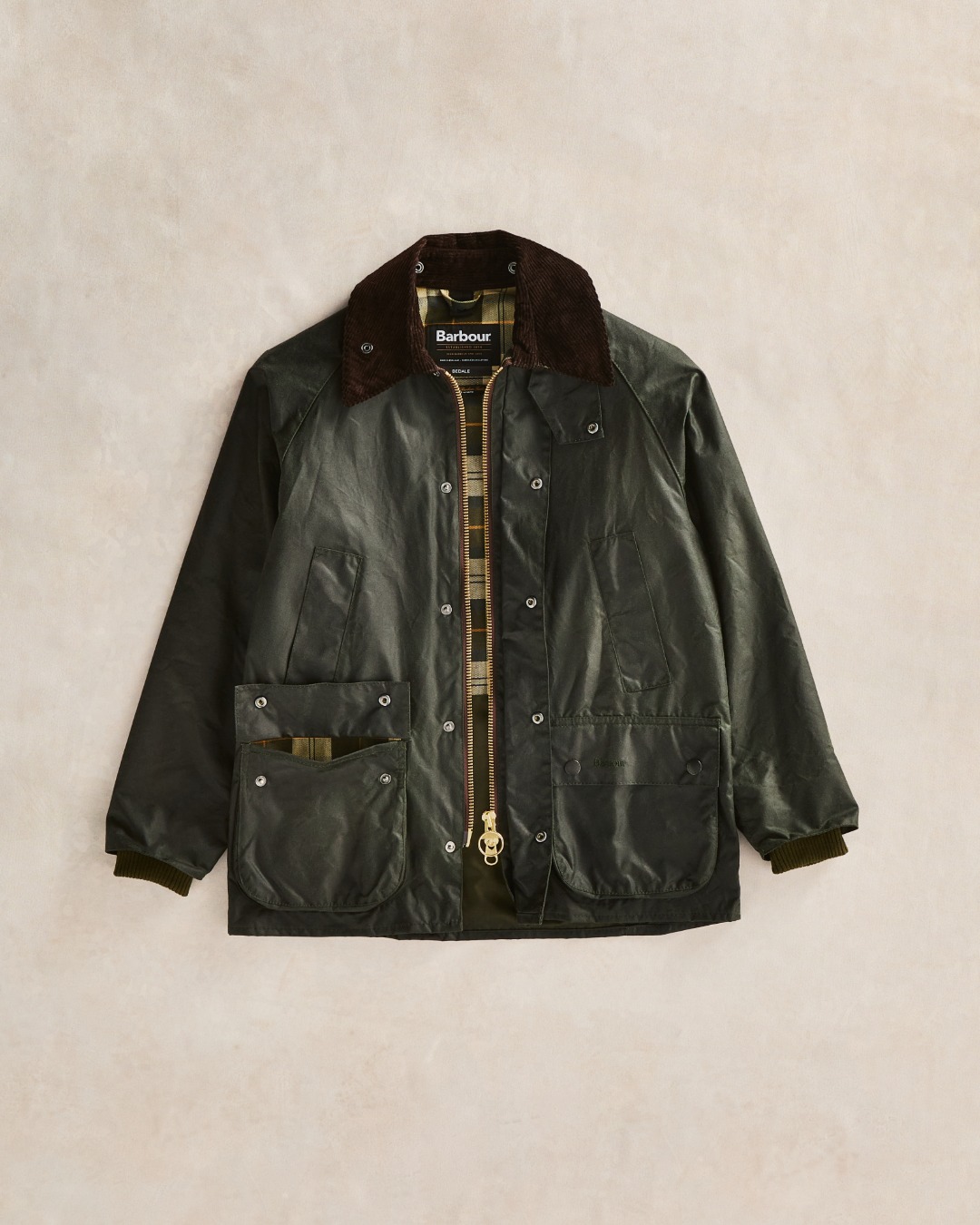 Veste Barbour Bedale en coton huilé